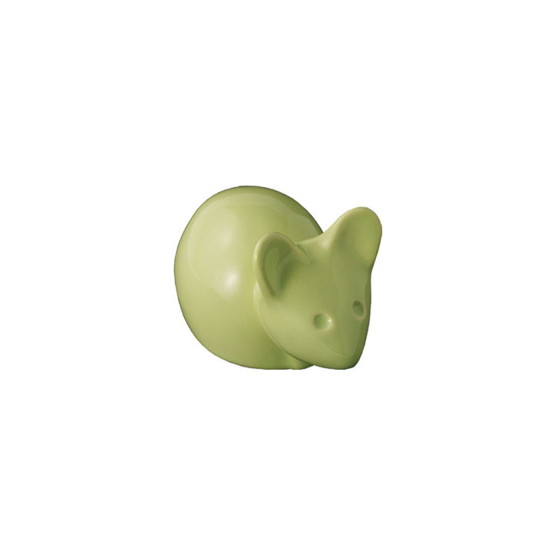 SOURIS DENTS DE LAIT 10CM "VERT"
