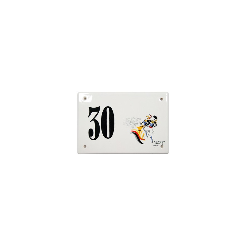 PLAQUE DE PORTE 15x10CM "CELTIGRAPHIE"