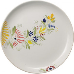 ASSIETTE PLATE 20CM "FLORAL"