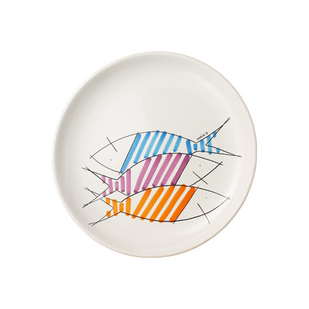ASSIETTE PLATE 20CM "SAVOUREUSES..."