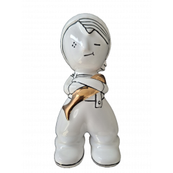 P'TIT JACQUES 16CM DECORE + POISSON OR (M. PUNG)