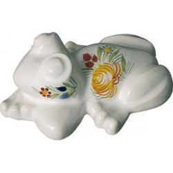 GRENOUILLE 12CM "FLORAL"